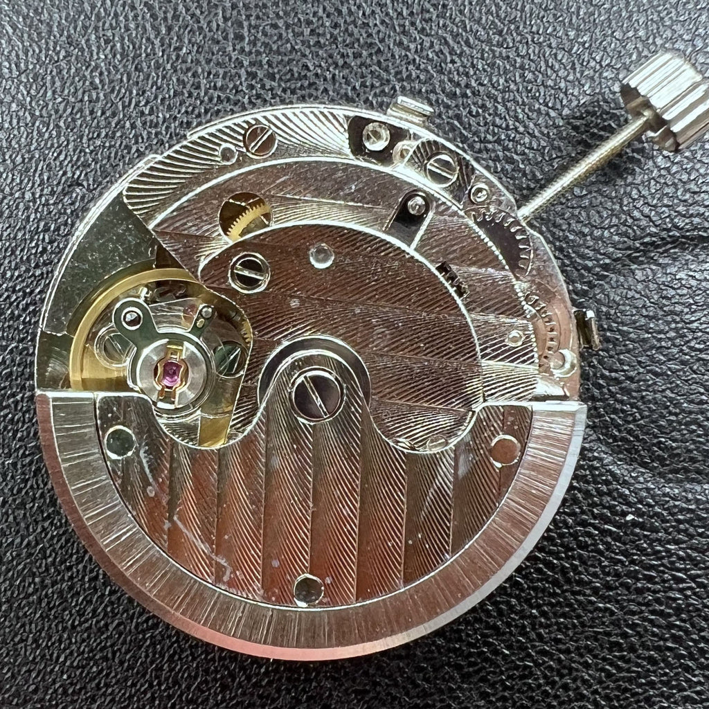Seagull ST16 Mechanical Movement Watch Part Black Calendar 7 Hands Date at 6