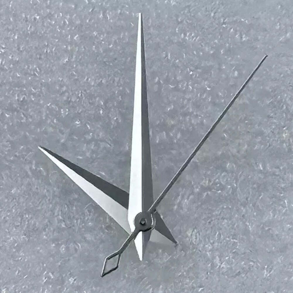 2 Sets/Pack Silver Cocktail Type No Lume Watch Hands for NH35/36 NH38 NH72 NH70