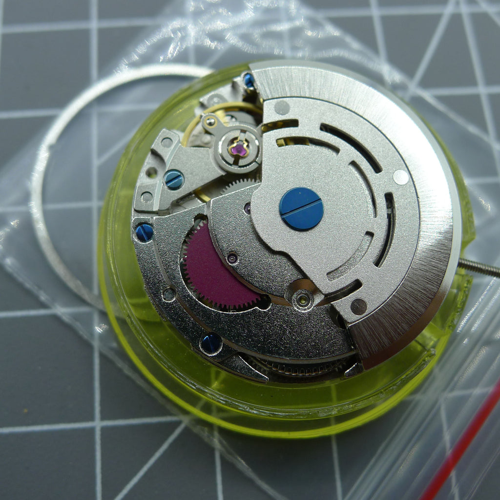 DG2813 Automatic Mechanical Silver Movement 4 Hand, Adjustable 24 Hour-Hand GMT