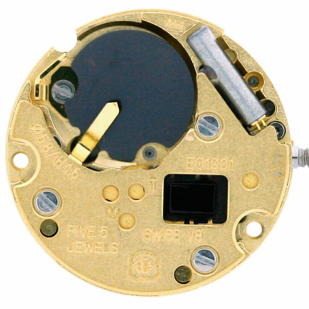 ETA E01.001 Watch Quartz 2 Hands Movement