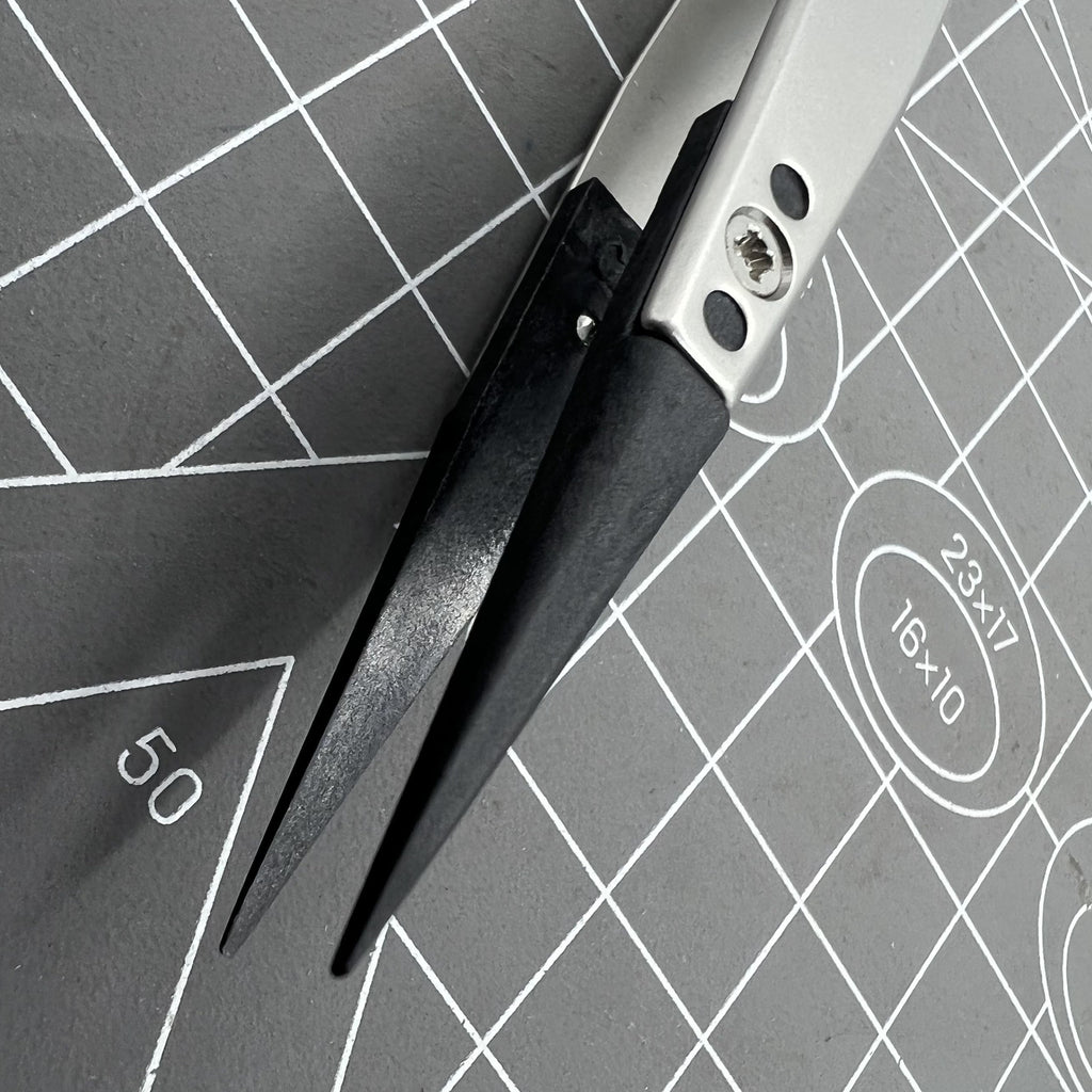 Swiss Bergeon 6571-CFR-3 Tweezers With Replaced Ends CFR 3