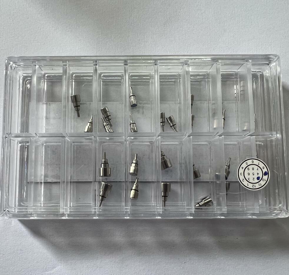 Classical Stainless Steel Chronograph Button Watch Pusher Screw In Type 26PCS