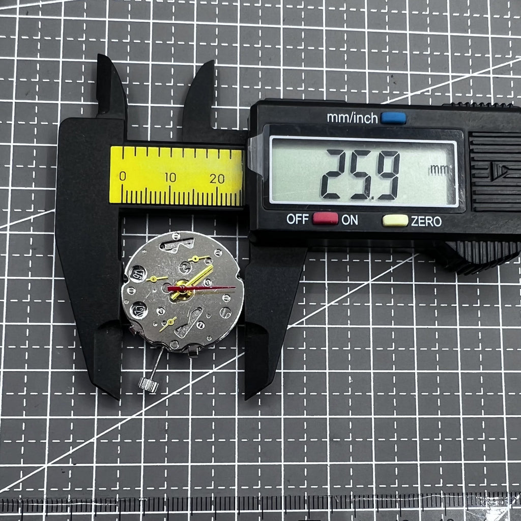 Seagull ST16 Mechanical Movement Watch Part Black Calendar 7 Hands Date at 6