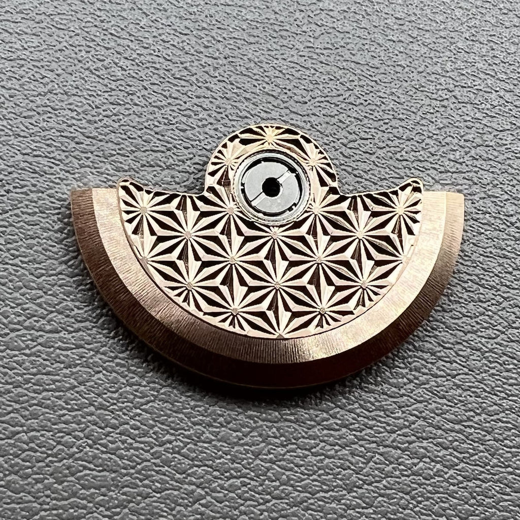 Rose Golden Fireworks Pattern Rotor Oscillating Weight for NH34 NH35 NH36 NH38