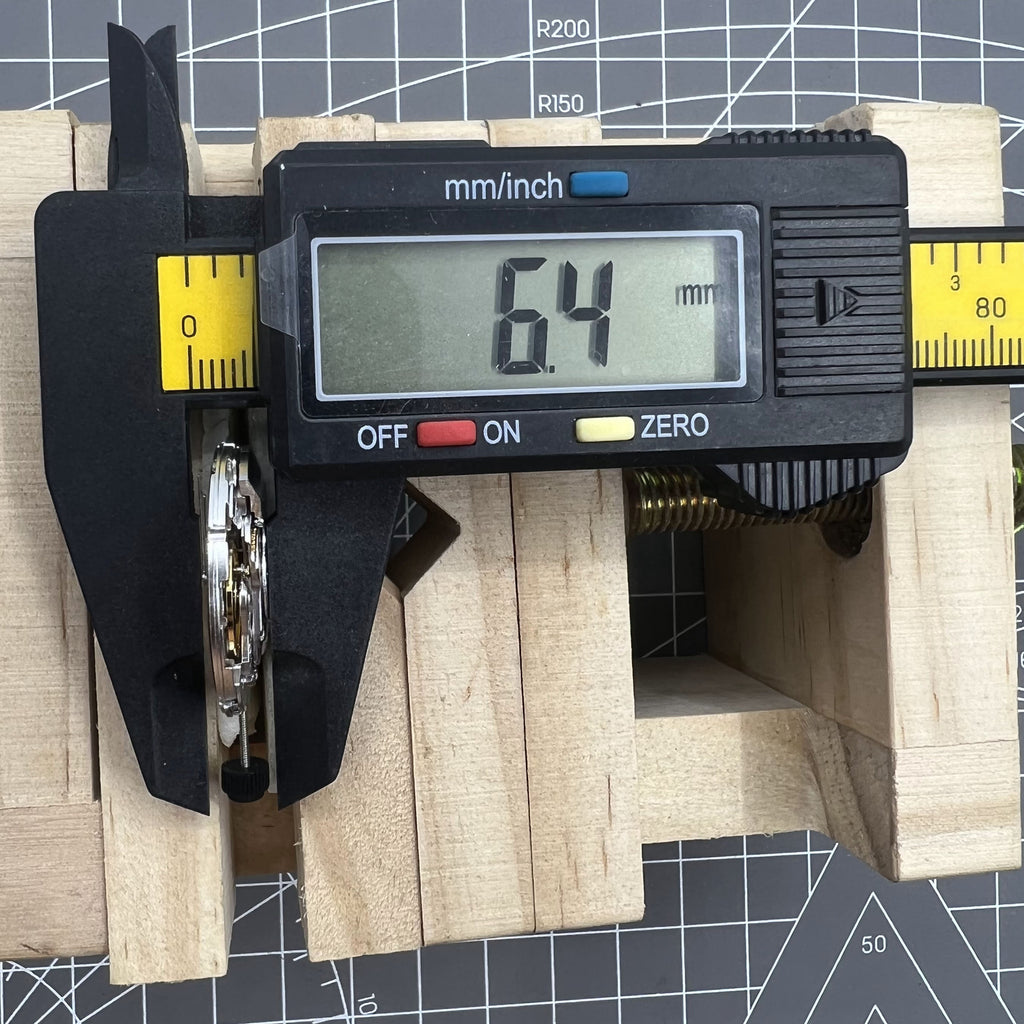 Seagull 2824 Automatic Date At 6 Mechanical Movement Black Disk Wheel