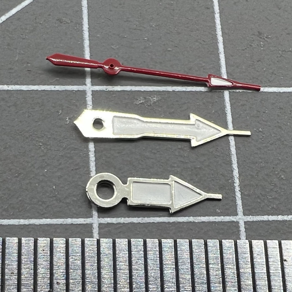 2 Sets/Pack Luminous Red Second Watch Hands For Miyota 2035 Movement