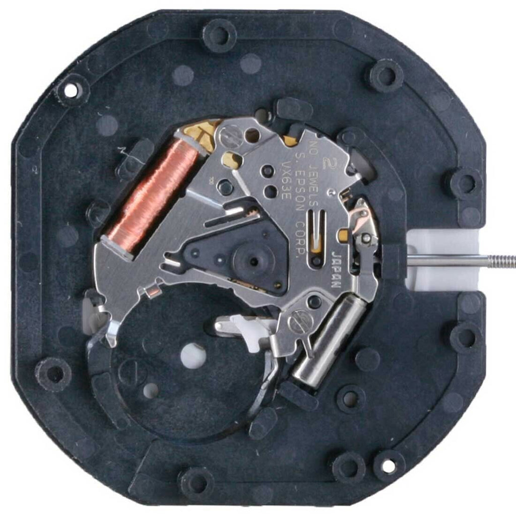 Hattori Epson TMI VX63 VX63E Watch Quartz Movement Japan Made