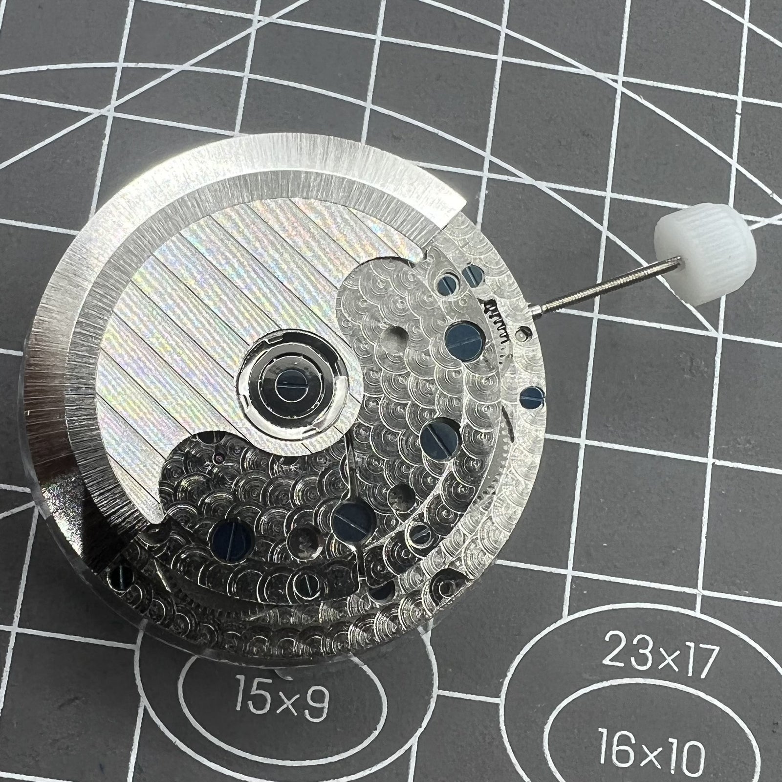 SHANGHAI Automatic Mechanical Movement Double Bare Balance Wheel At 6