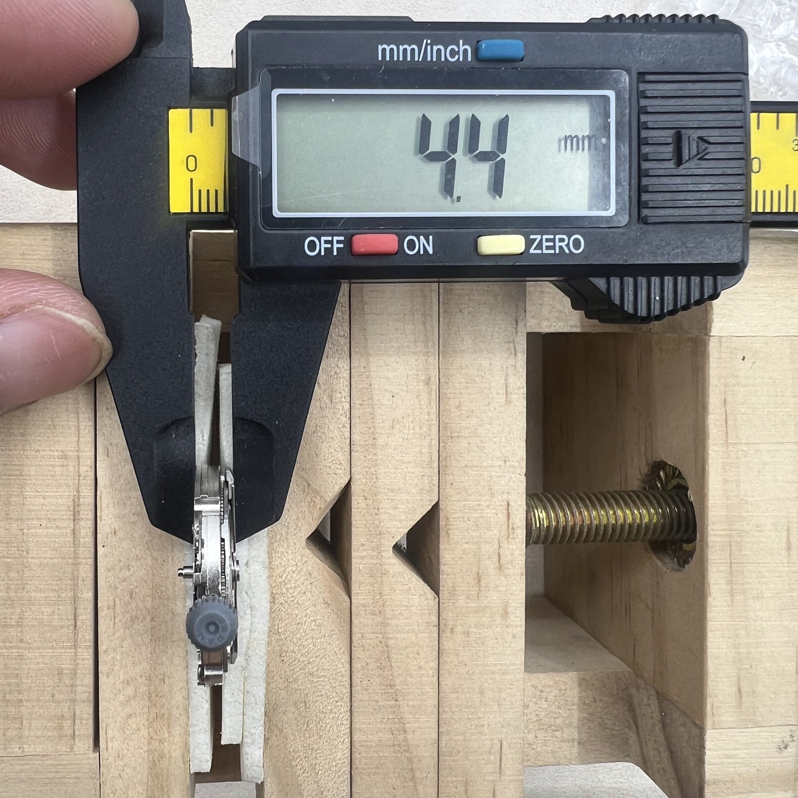 Japanese Miyota 8245 Automatic Mechanical Movement Silver Hollow 2 Hands