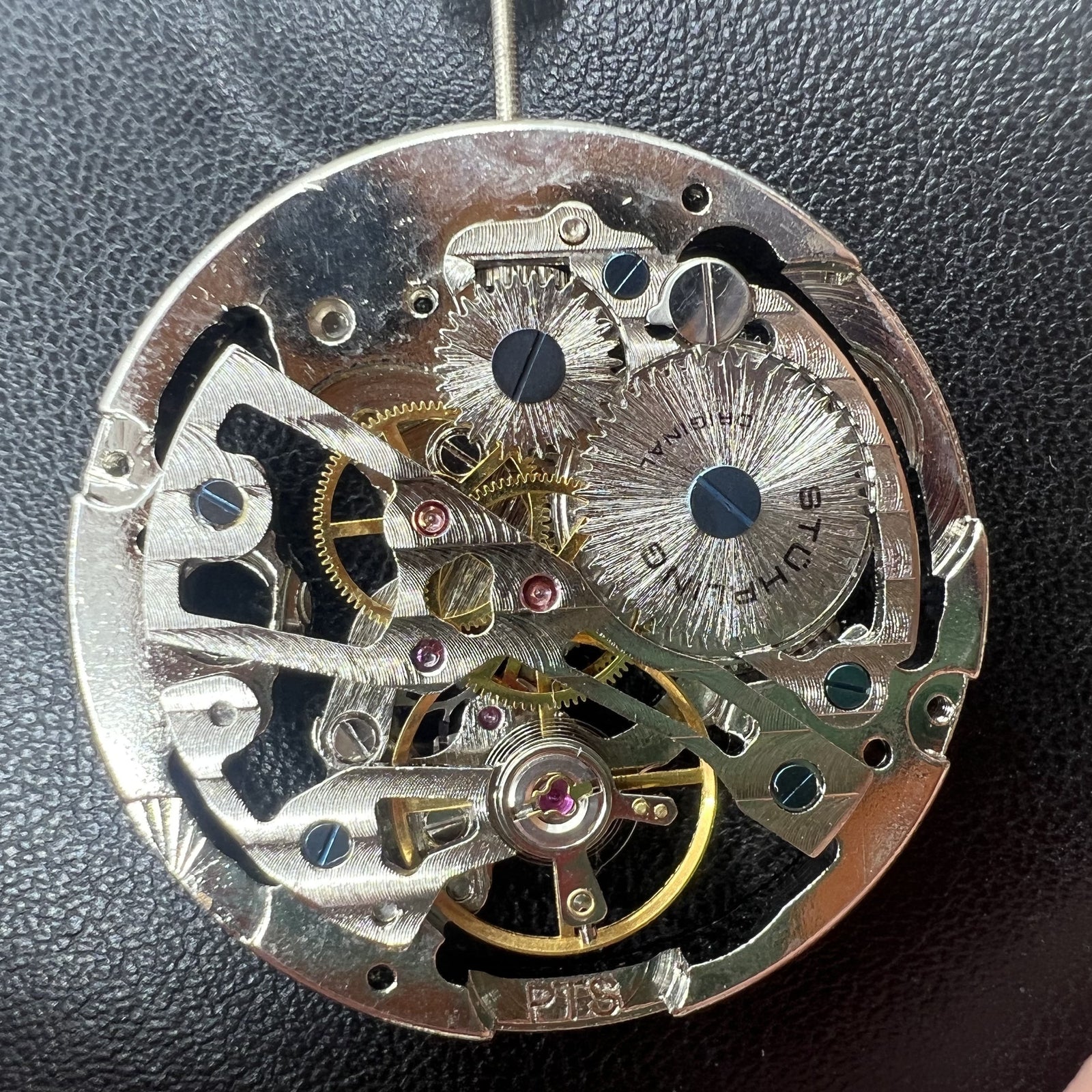 Hollow Silver Manual Winding Mechanical Movement