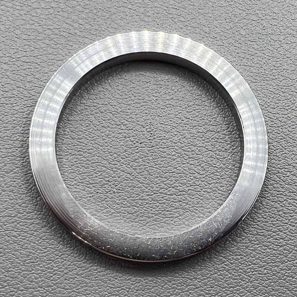 39mm Silver Trim Imitation Diamond Gemstone Watch Bezel for VK63 Movement