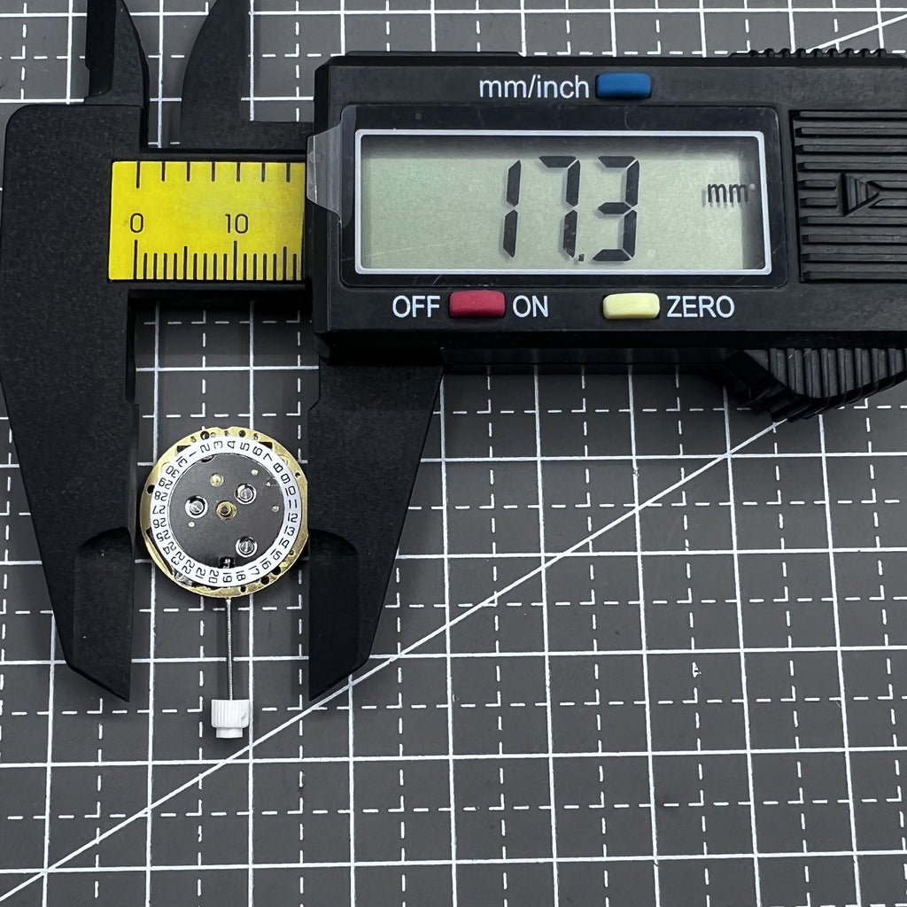Swiss ISA 222 Quartz Movement 2 Hands No Calendar