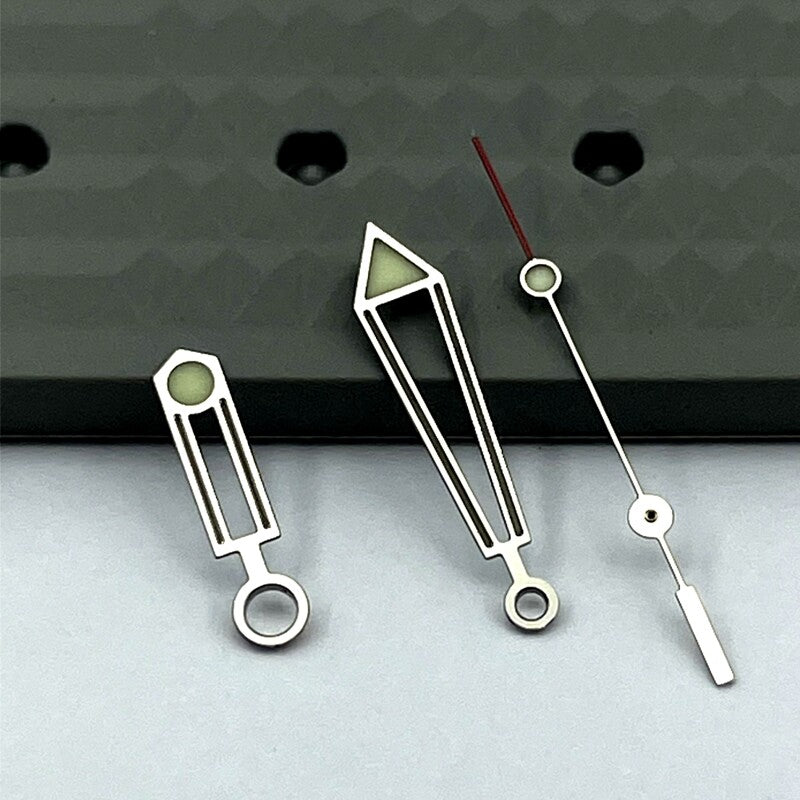 Green Luminous Watch Hands Set For NH35 Movement P2-1-C