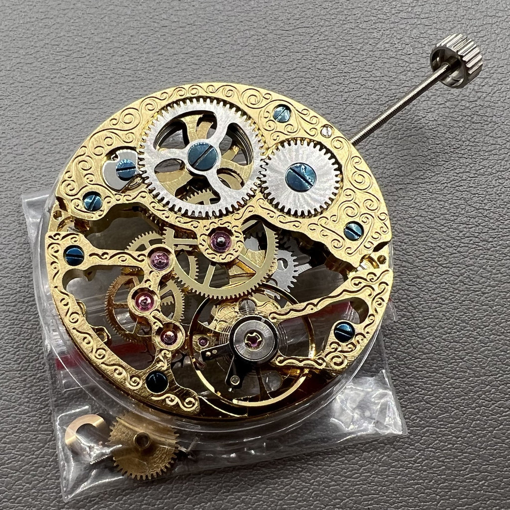 Golden Seagull ST3600 Mechanical Hollow Movement for ETA 6497 Second at 9