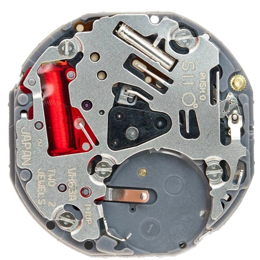 Hattori Epson TMI VH63 VH63A Watch Quartz Movement Japan Made