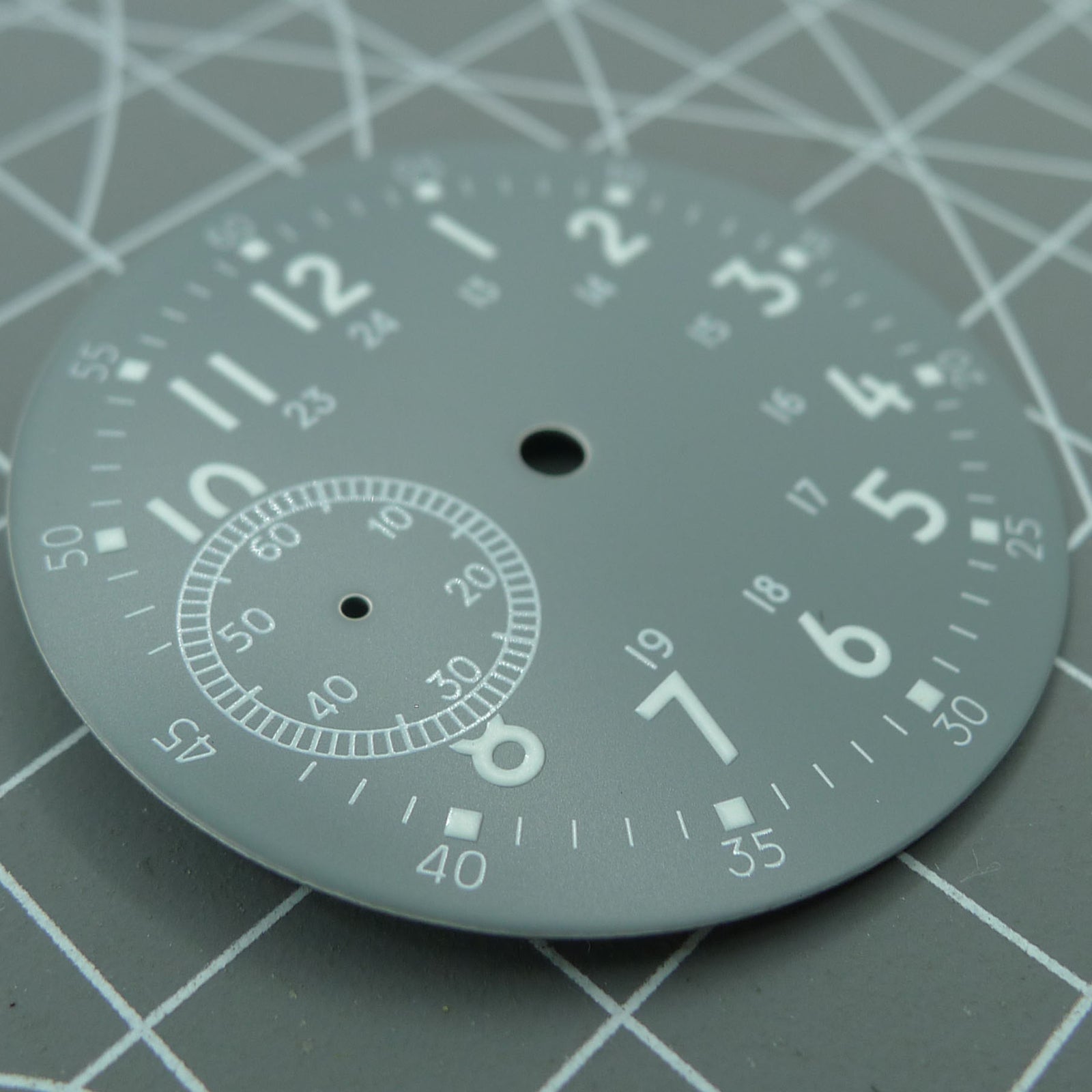 39mm Watch Dial Green Lume Suitable for ETA6497 ST3600 Movement