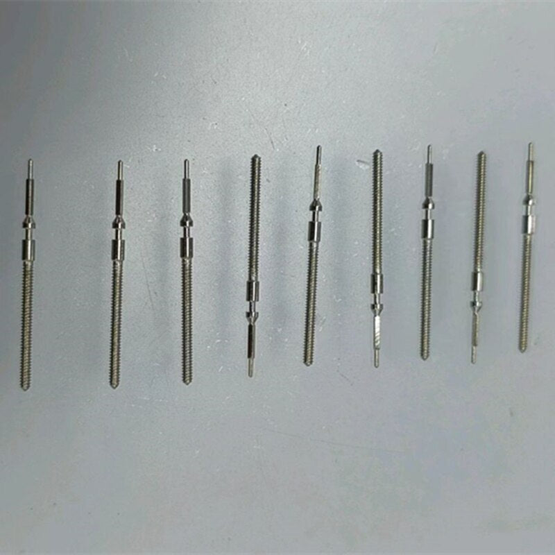 10pcs Watch Winding Stems for ISA 8171 ISA 8161 Movement Watch Stem Replacement