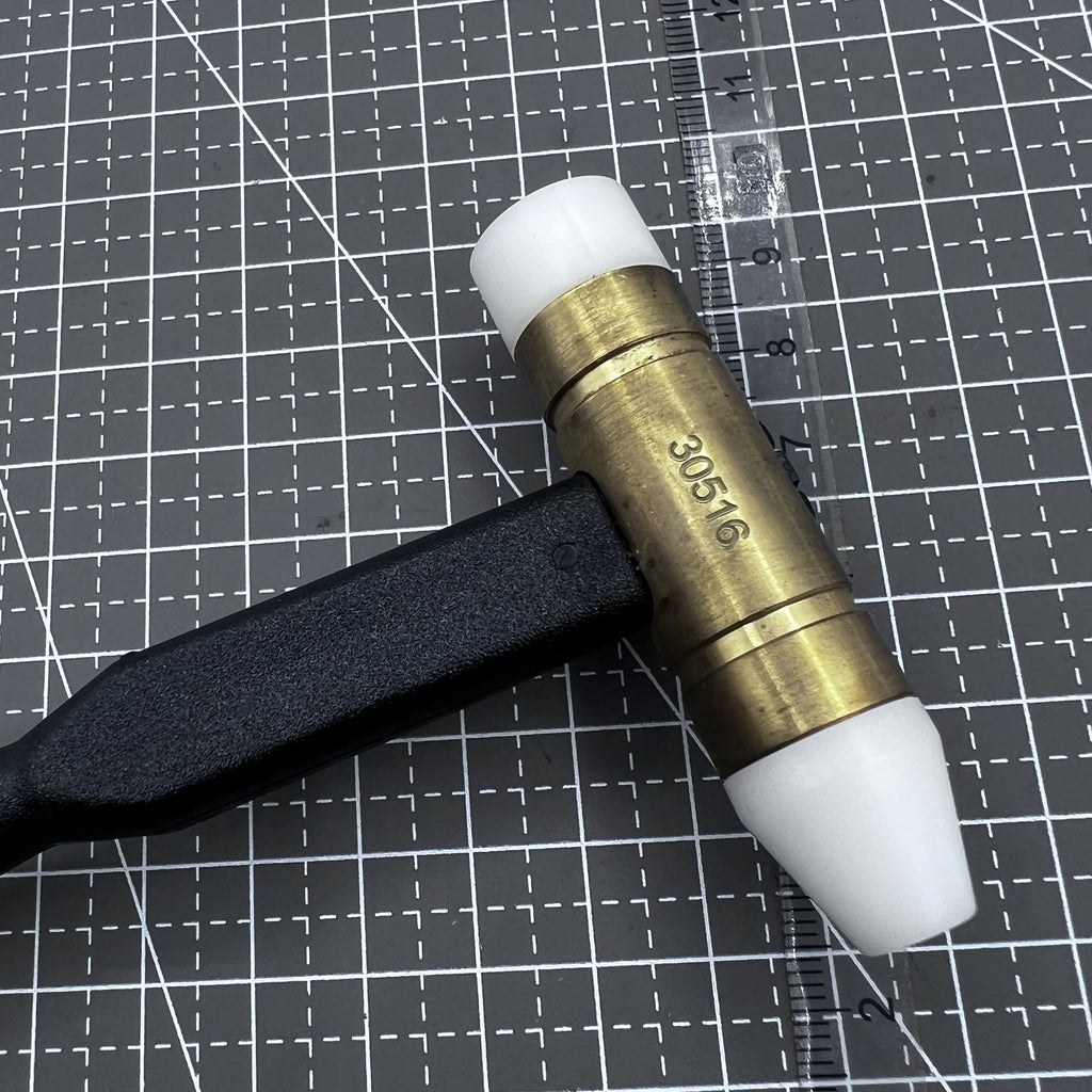 Swiss Bergeon 30516 Hammer with Interchangeable Tips Plastic Handle