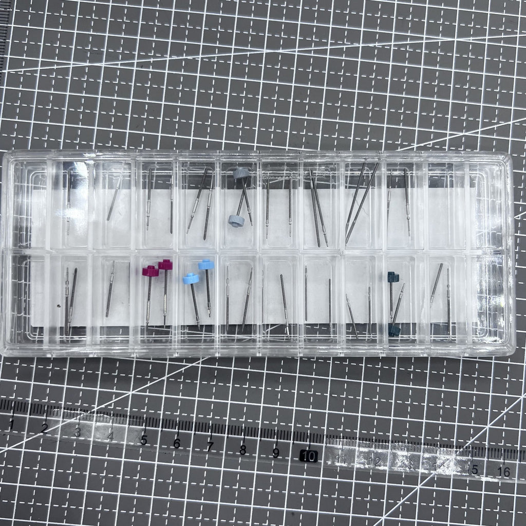 38 PIECES,Total 19 Sizes Original Ronda Watch Stems Assortment #AM-6063RDP