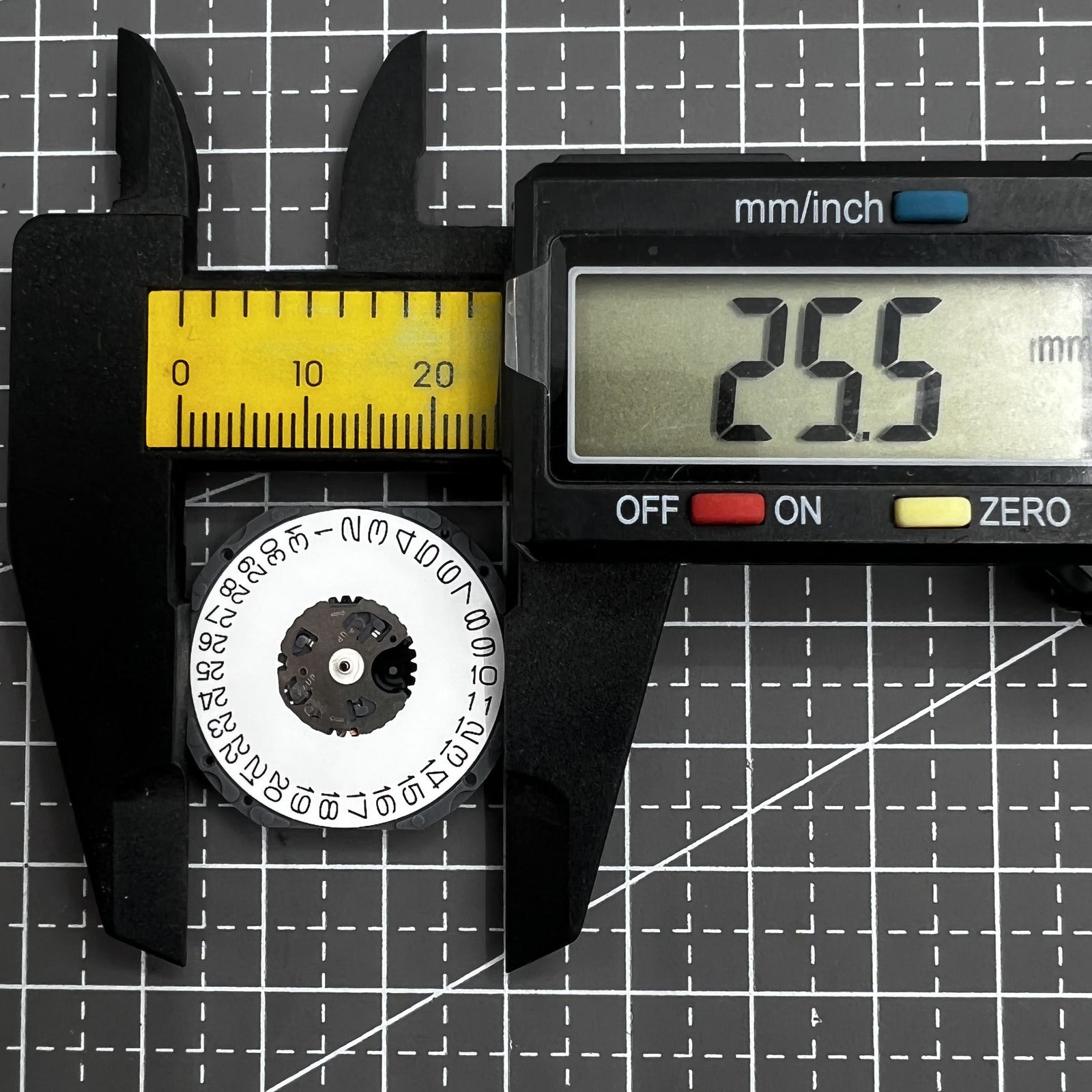 Japan  Hattori Epson Date@3 VJ52 VJ52B Watch Quartz Movement