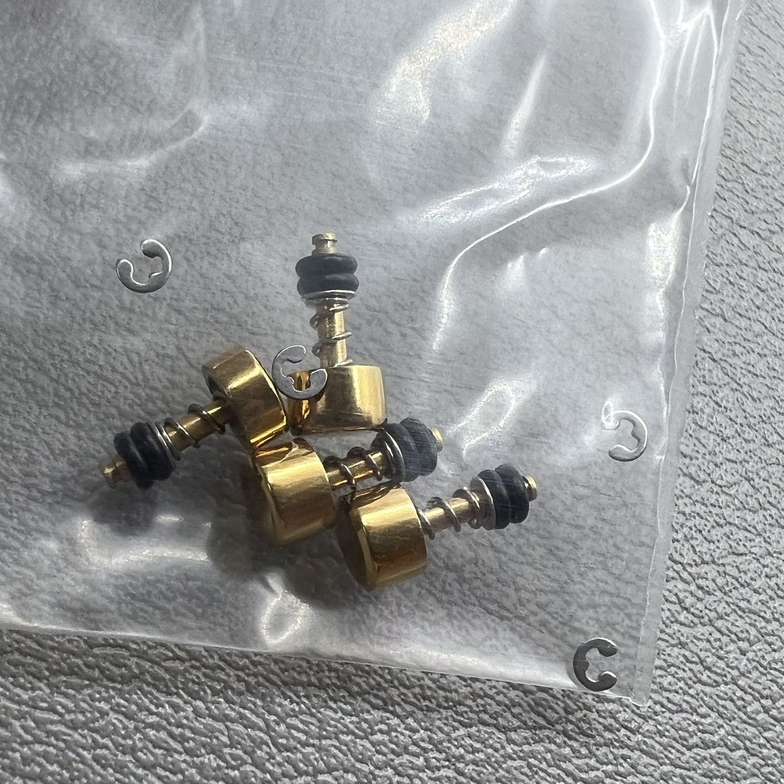 4 PIECES/Pack Gold Push Buttons for Casio DW5600 Waterproof Stainless Steel
