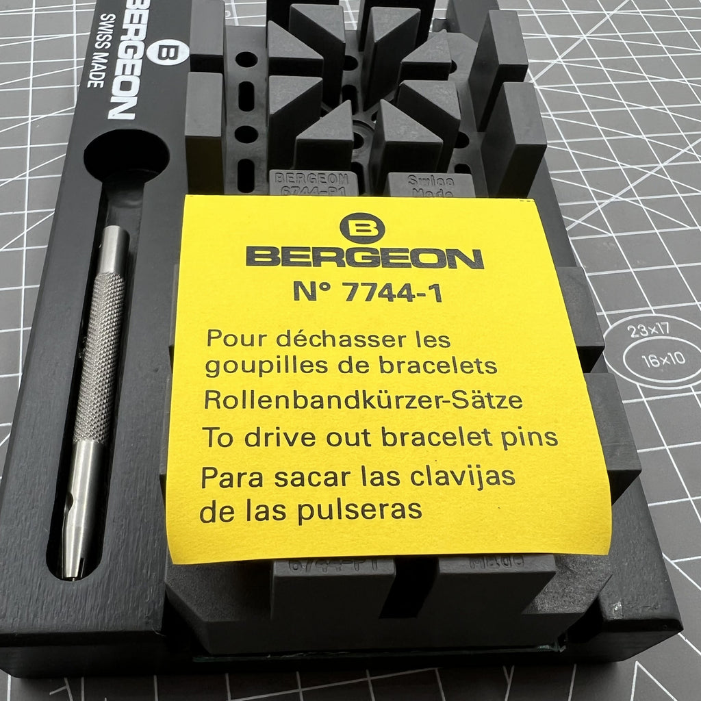 Swiss Made Bergeon 7744 Watch Bracelet Pin Remover Removal Tool Watches