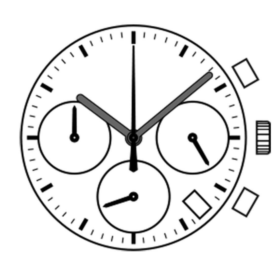 Hattori Epson TMI VK63 VK63A Watch Quartz Movement Japan Made