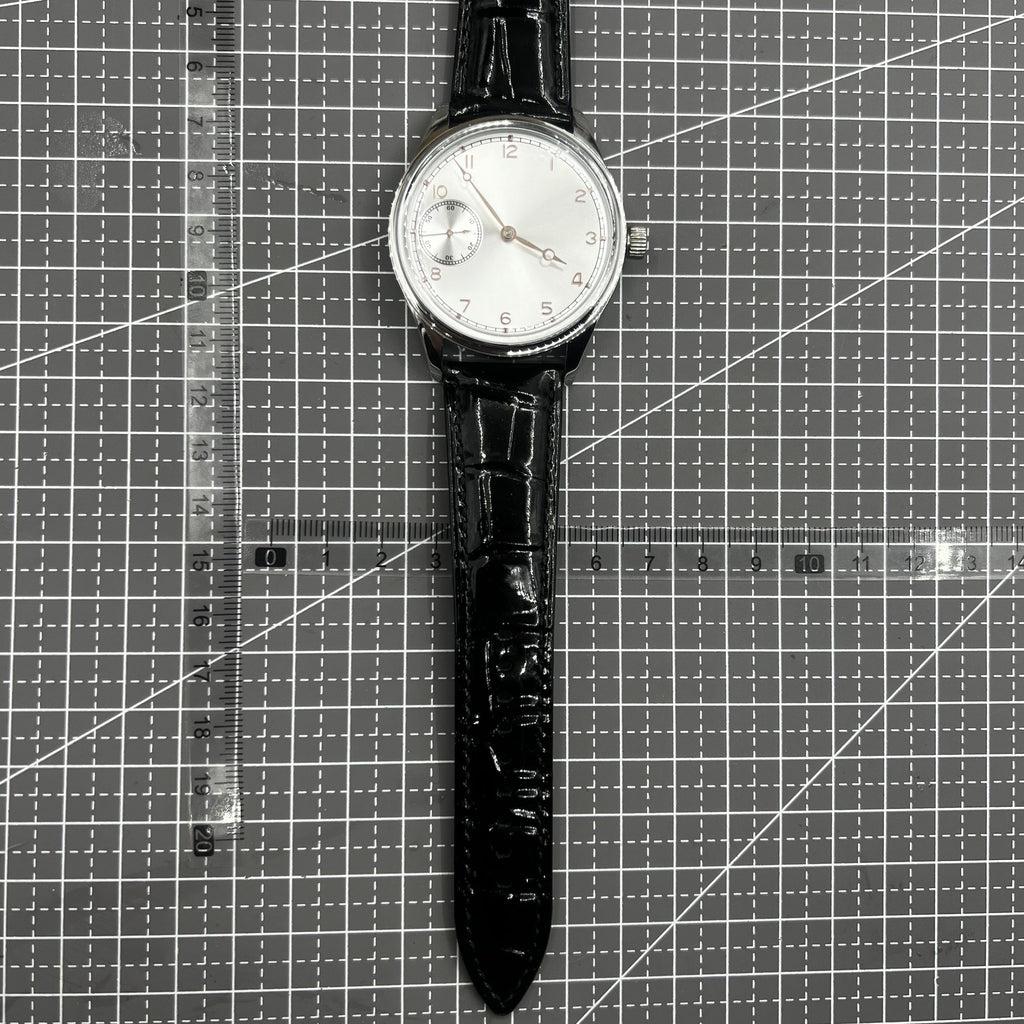 42mm Men Watch Seagull ST3600 Manual Chain Up Mechanical Movement