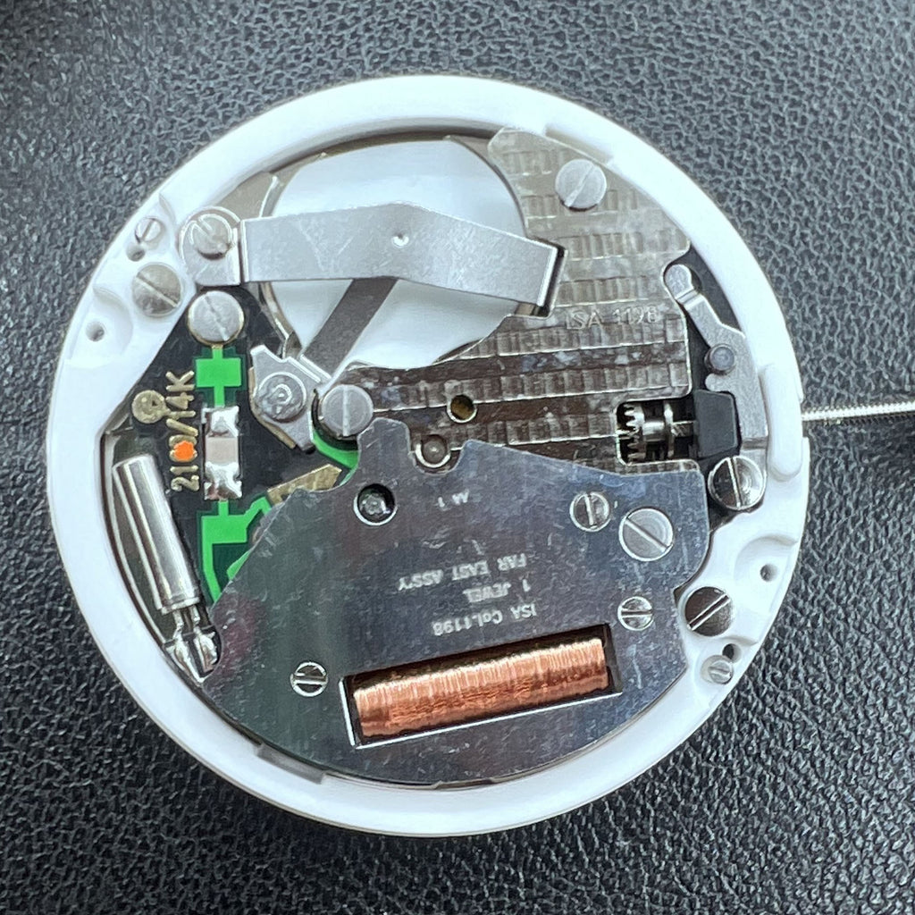 Swiss ISA 1198 Quartz Movement Day Date Movement
