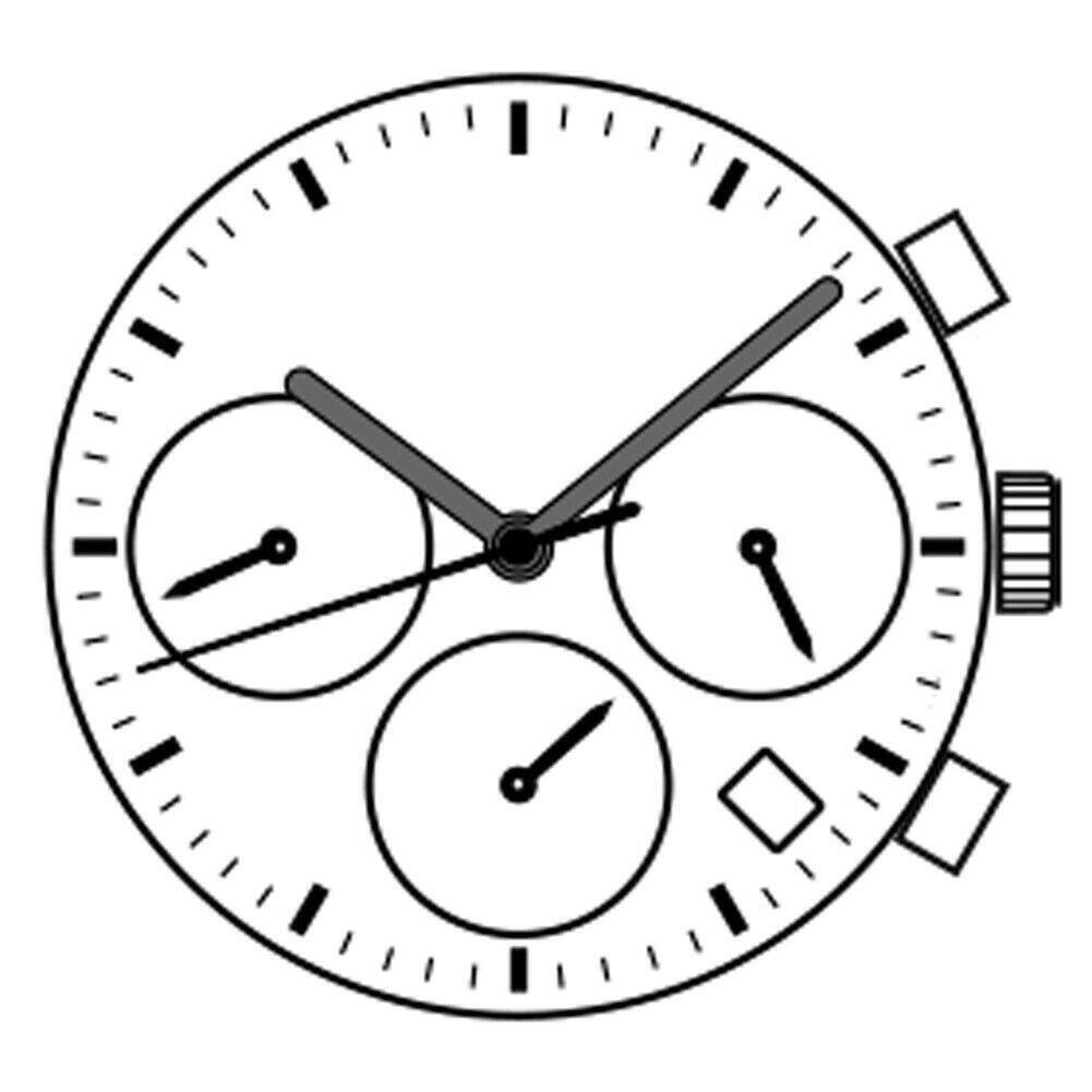 Hattori Epson TMI VD33 VD33A Watch Quartz Movement Japan Made