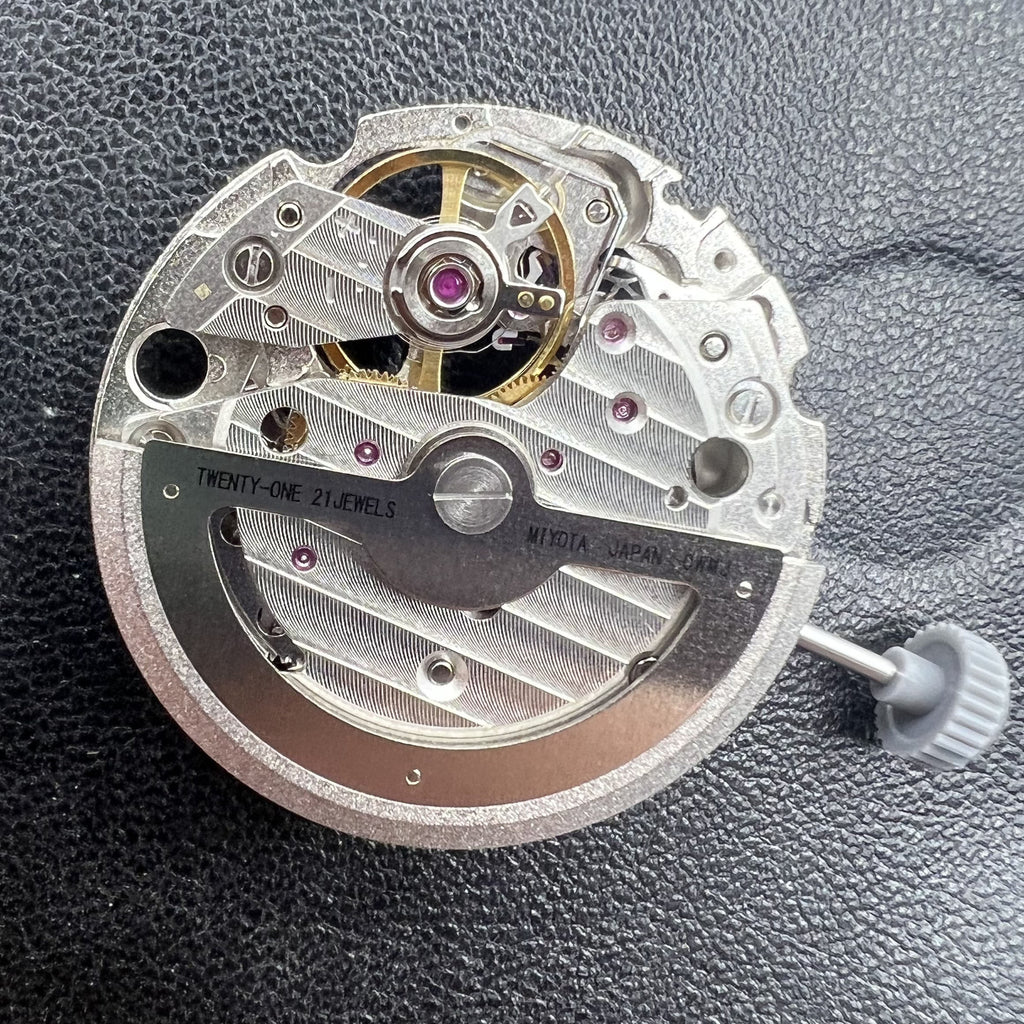 Miyota 82S0 Silver Hollow Automatic Mechanical Movement