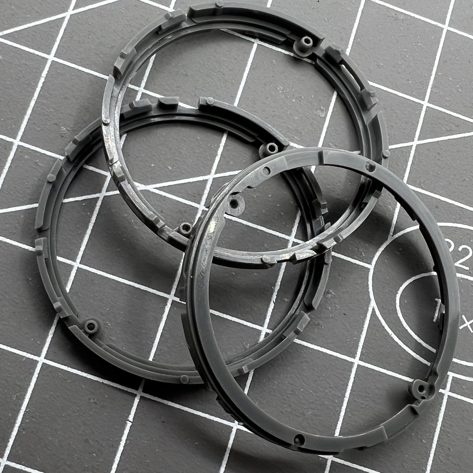 2 PIECES Watch Spacer Ring Cushion Mount for Seiko NH72 Movement