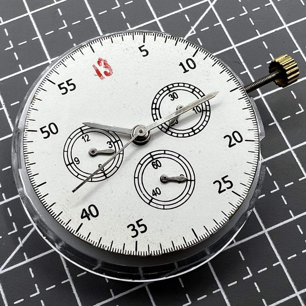 Dandong 7750 Mechanical Movement Small Second At 3/6/9 No Calendar