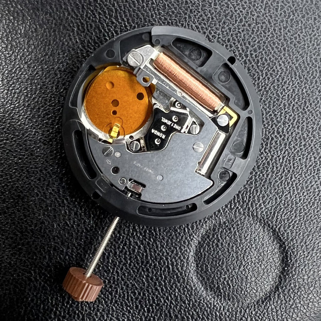 Swiss H2 Ronda 515 Quartz Watch Movement Date@6 HCP2 High Canon Pinion