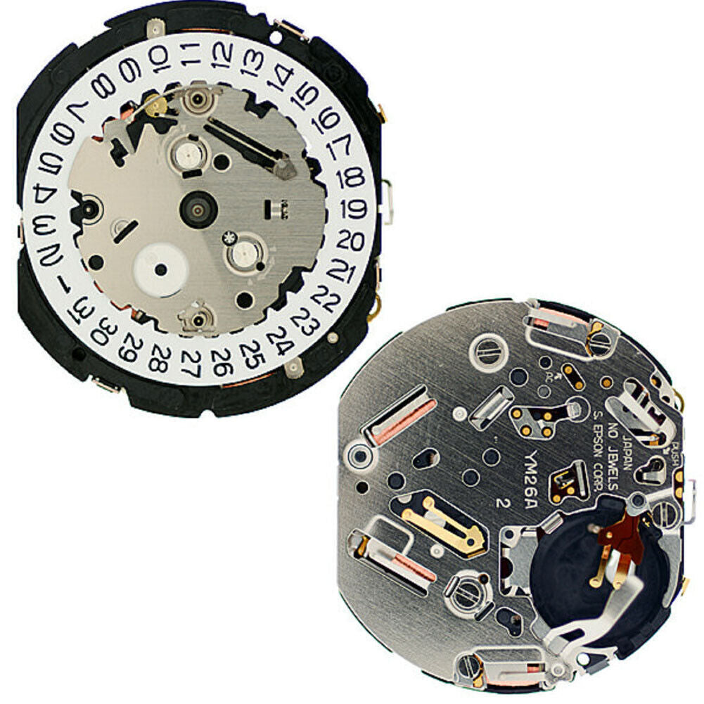 Hattori Epson TMI YM26 YM26A Watch Quartz Movement Japan Made