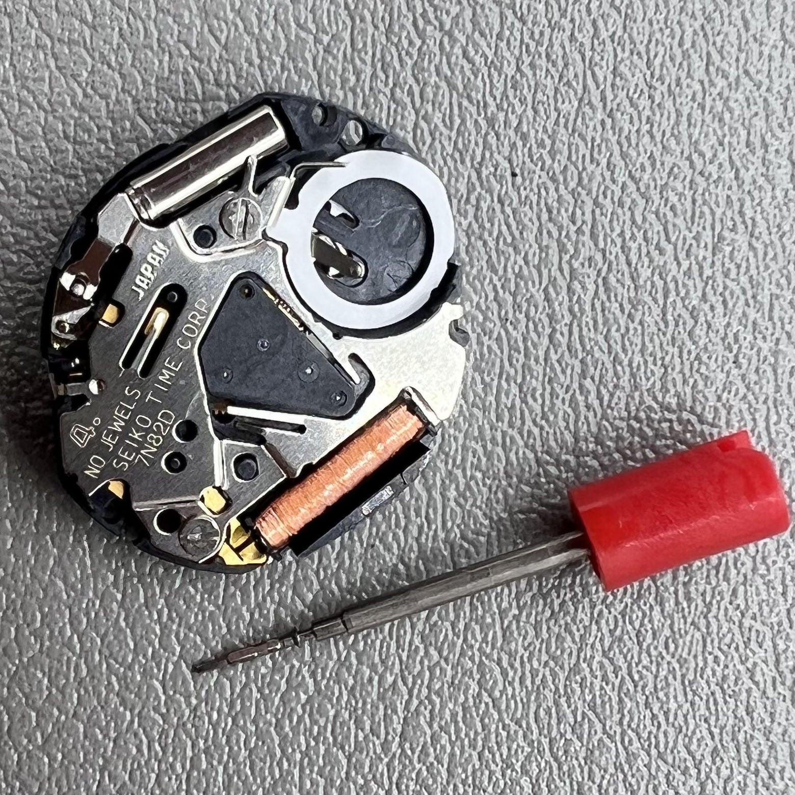Original Japan Seiko 7N82D Quartz Movement Replacement