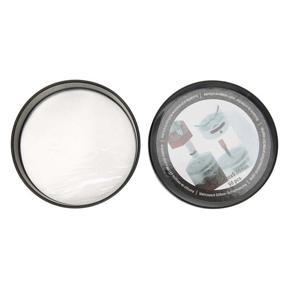 MSA 50pcs Watch Repair Watch Dial Case Back Pad Protector 60mm Plastic