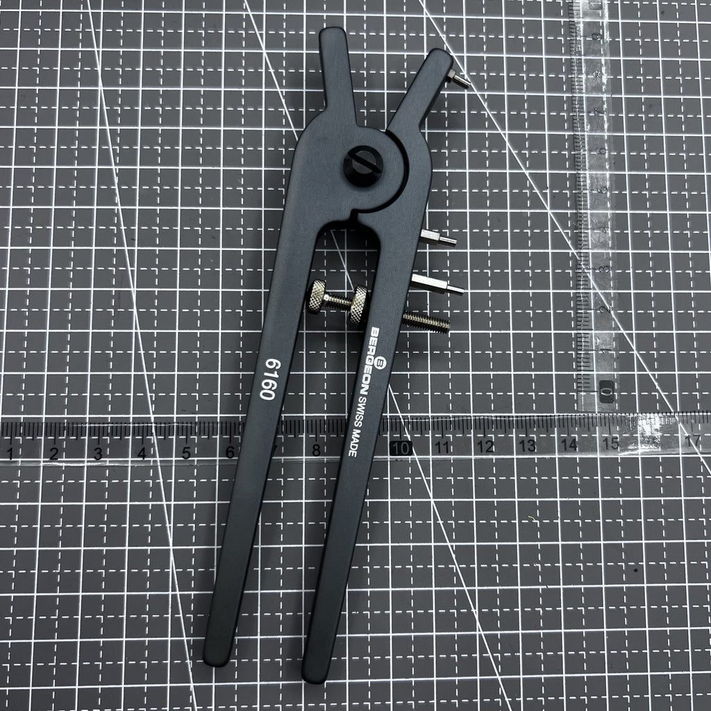 Swiss Bergeon 6160 Pliers for Removing Pushers and Correctors of Watch Cases