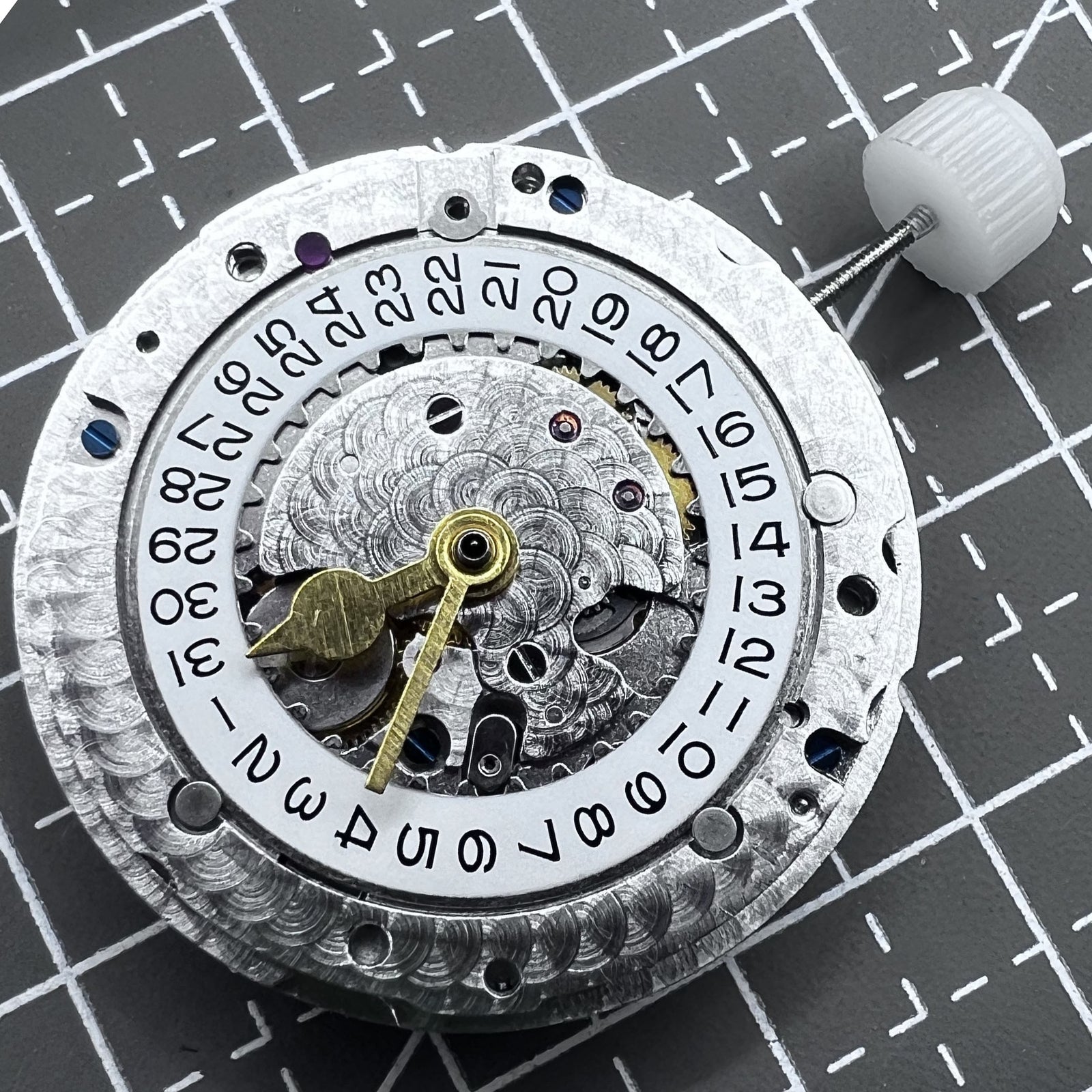 Shanghai 3285 Replacement Automatic Mechanical Movement 4 Hands GMT Greenwich