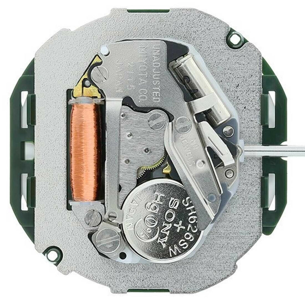 Miyota 2115 Japan Quartz Movement Date at 3