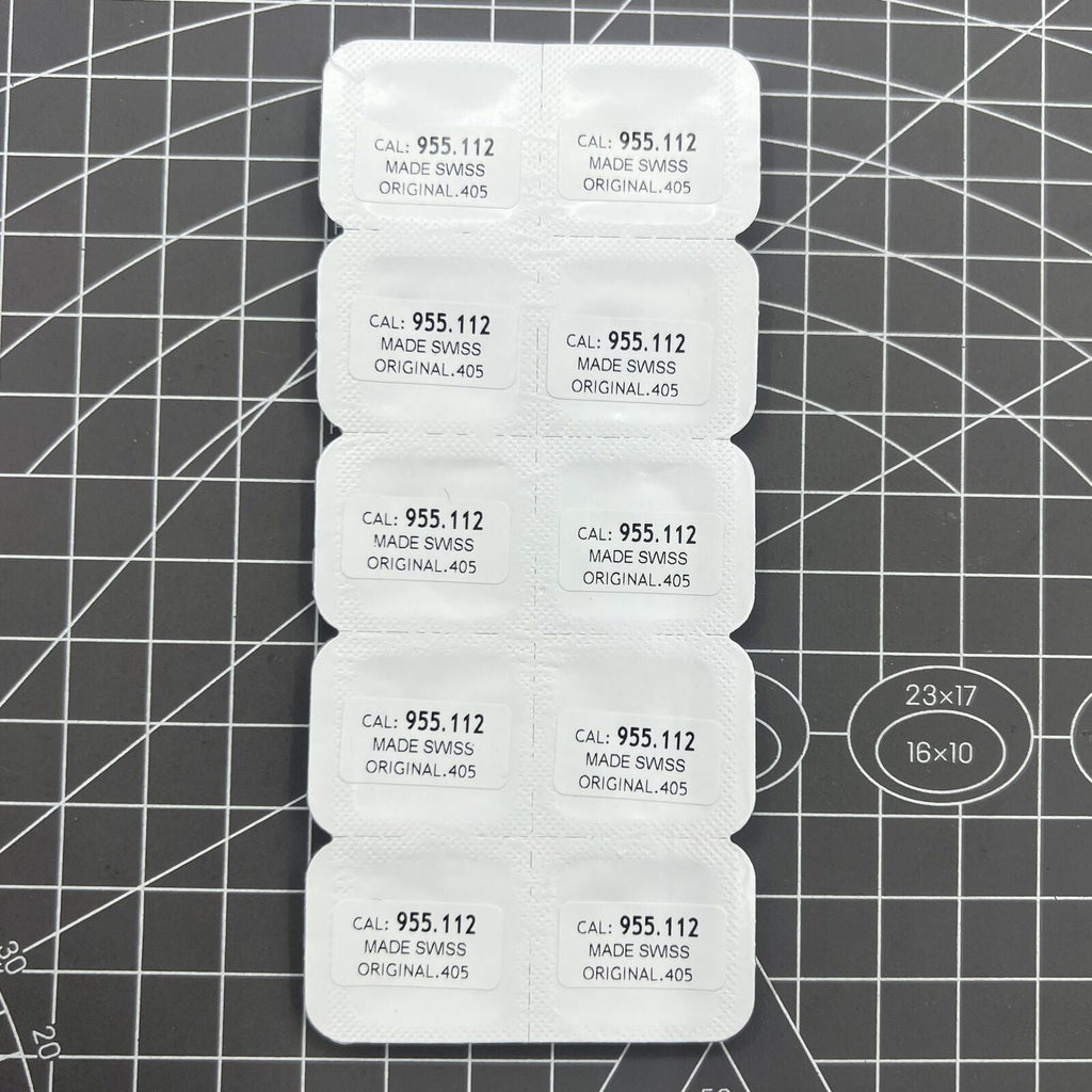 5 PIECES Generic Watch Winding Stems for ETA 955.112 / 956.112 Movement
