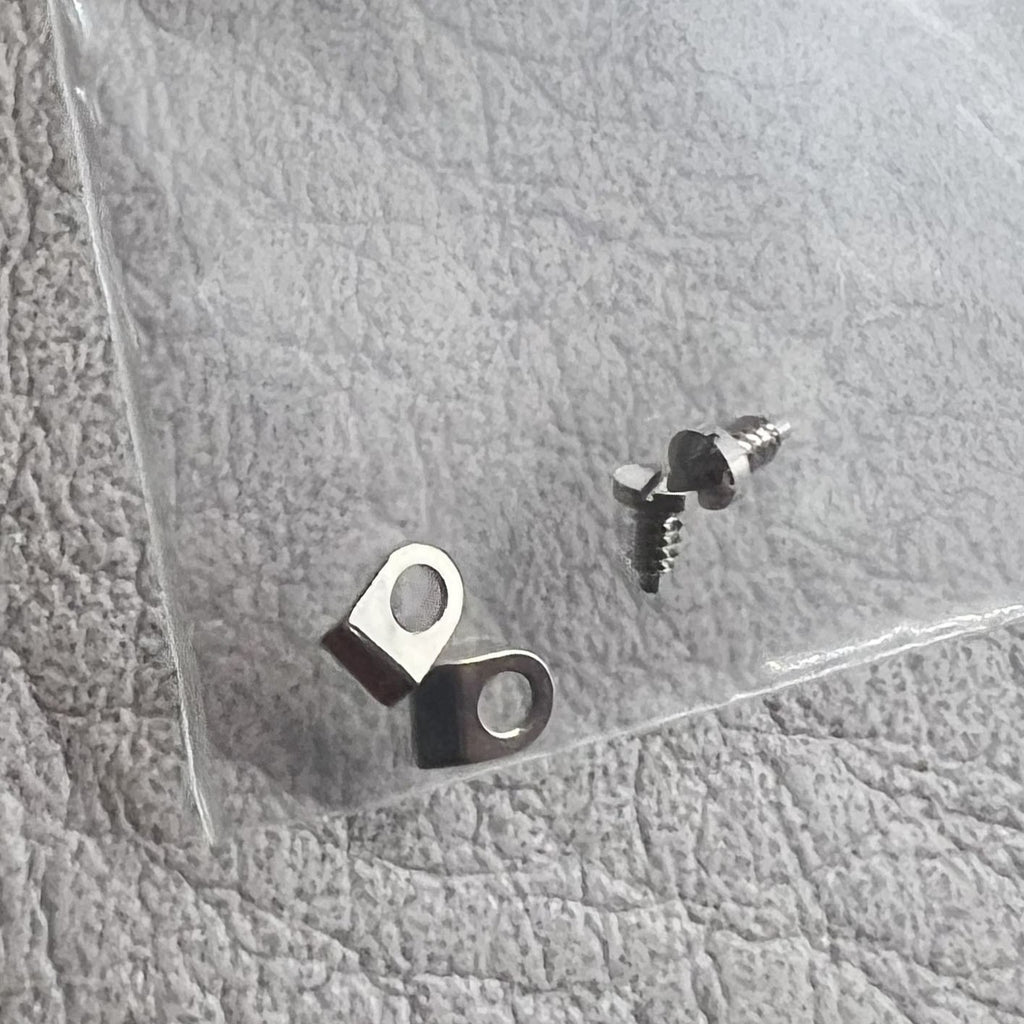 Screws x4+Clamps x4 Silver Casing Clamp+Screws Fit for Seagull ST3600 ETA6497