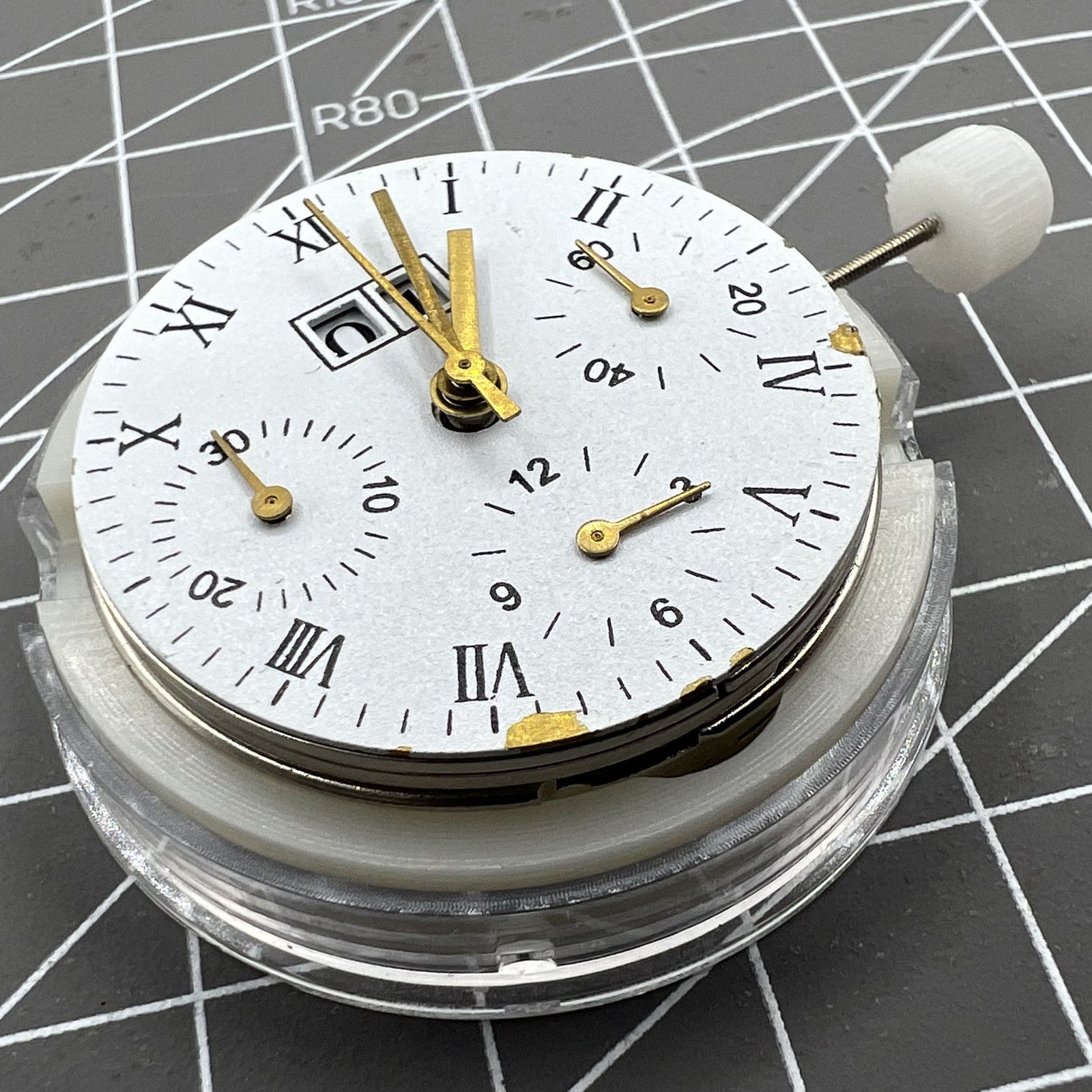 Shanghai 7750 Single Calendar At 12 Small Second@3 Automatic Mechanical Movement