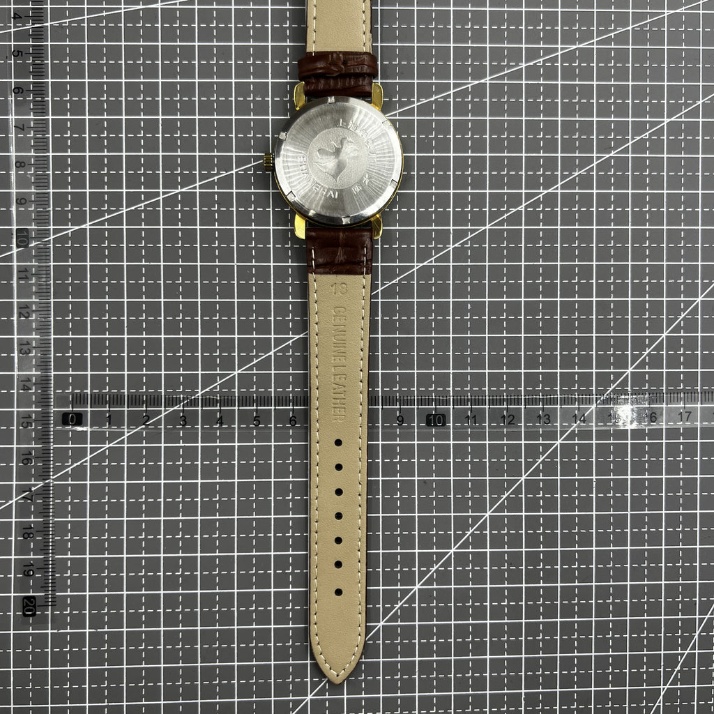 SHANGHAI JINJI Manual Mechanical Watch Roman Numerals 17 Jews Shock-Resistant