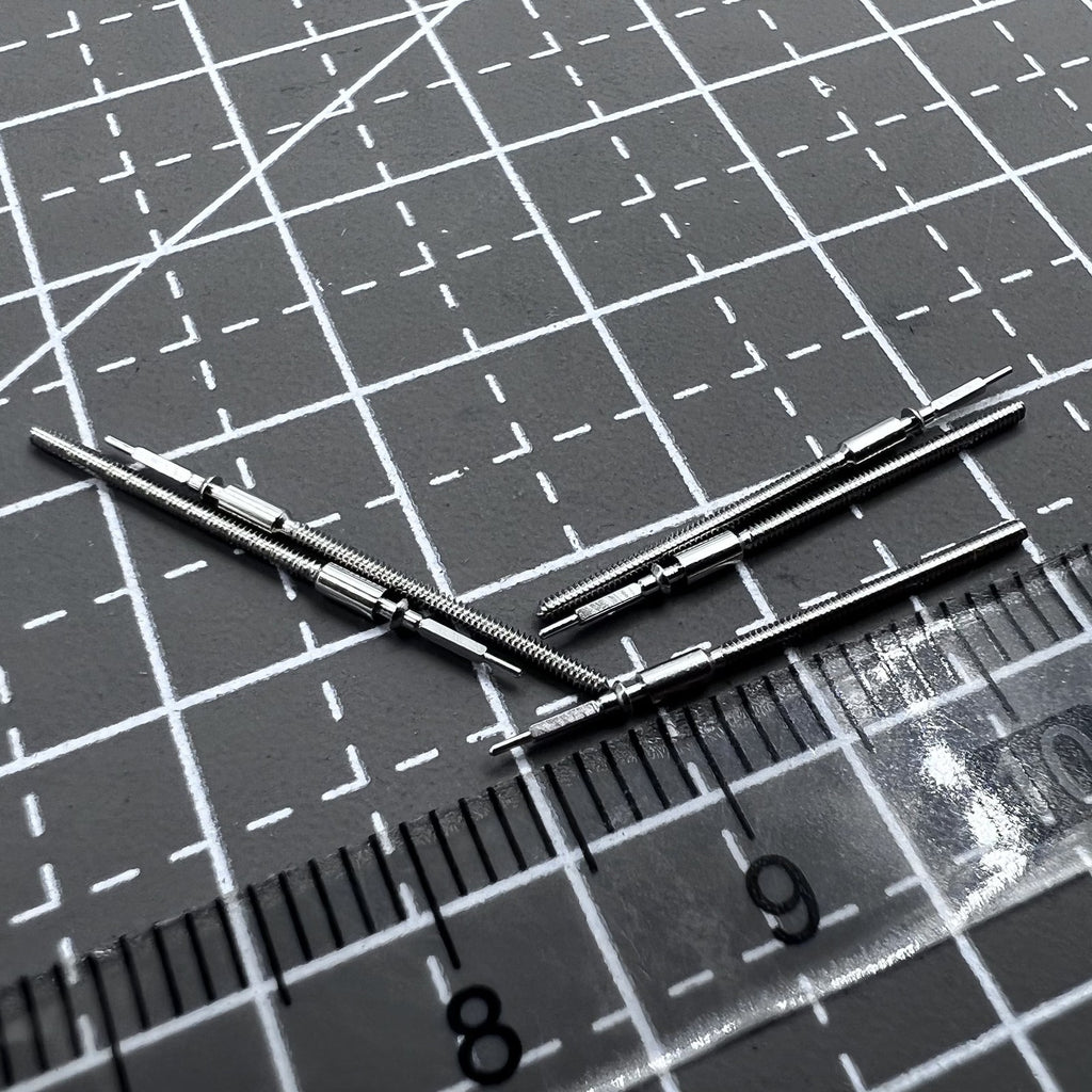 5 PIECES Watch Winding Stems Fit for Shanghai Asian Multifunctional Movement