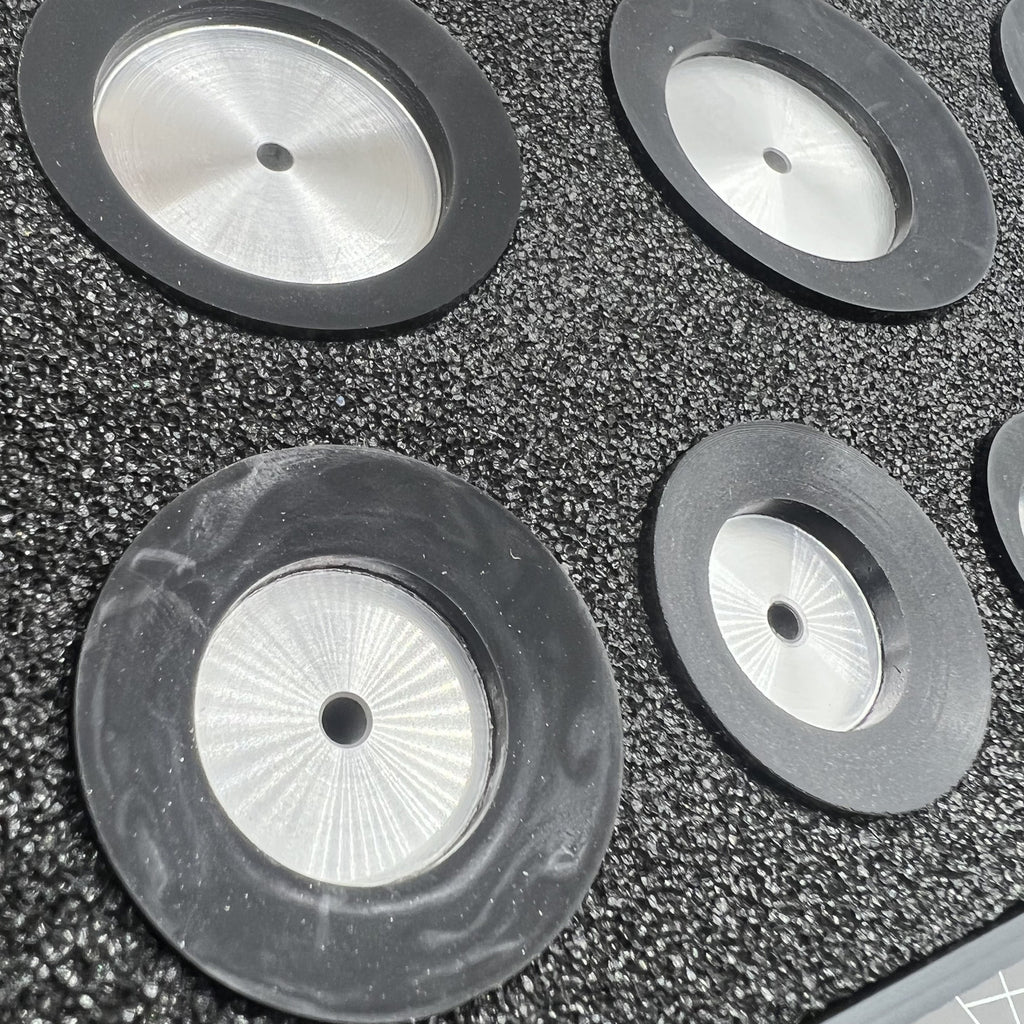Swiss Bergeon 5700-52 Die 9 Suction Soft Upper Dies Round Heads In Adiprene