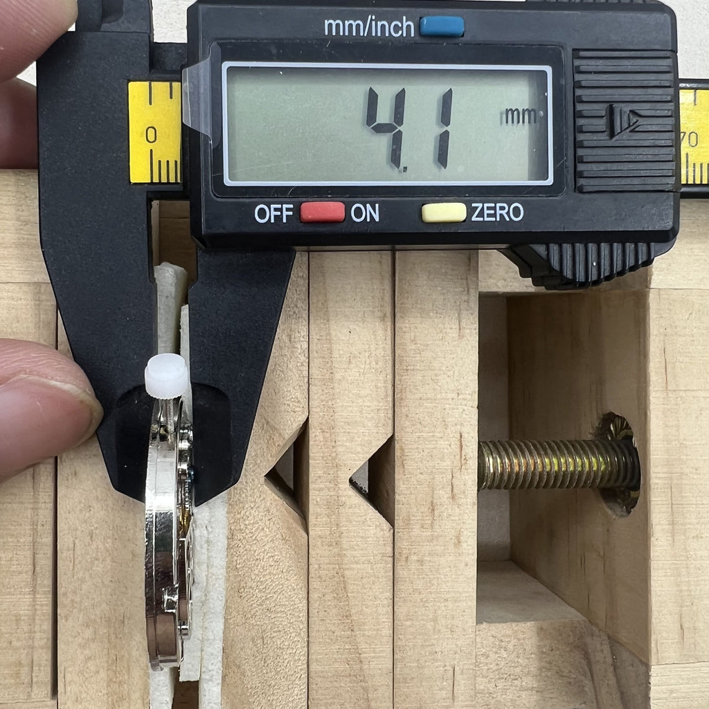 Hollow Silver Manual Winding Mechanical Movement