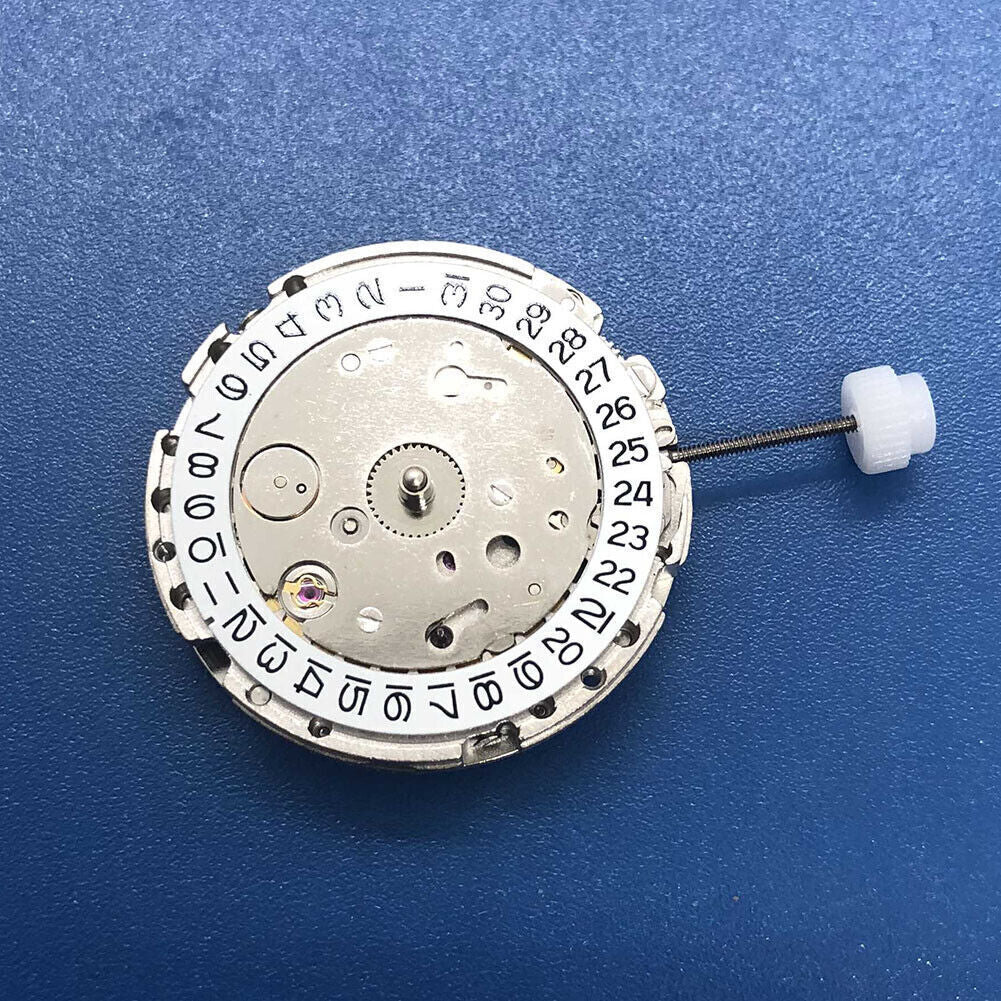 DG2813 Automatic Mechanical Movement 2 Big Hands, Ssmall Hands @6, Date @3 Silve