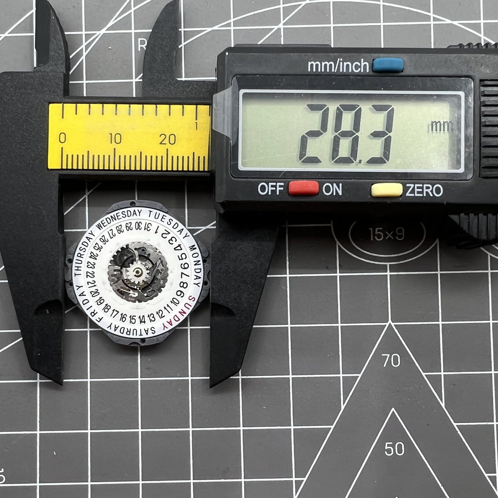 Japan Hattori Epson VJ55 VJ55B Watch Quartz Movement Date@6