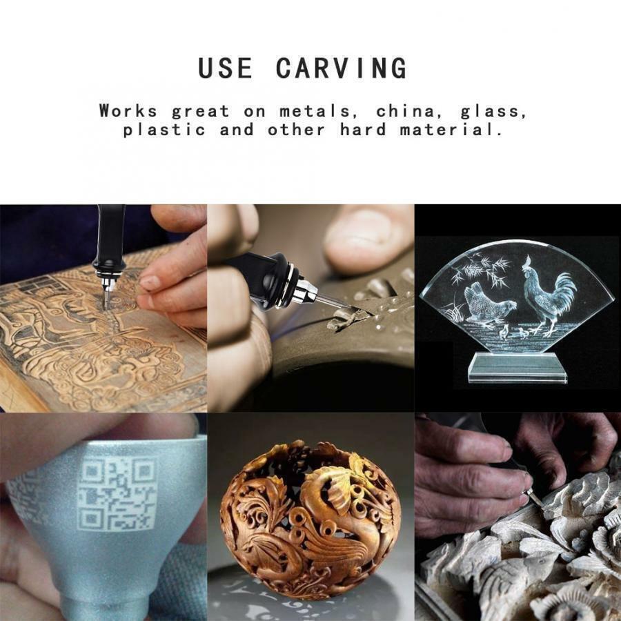 Electric Jewelry Engraver Carving Pen Engraving Lettering Pen for Jewelry